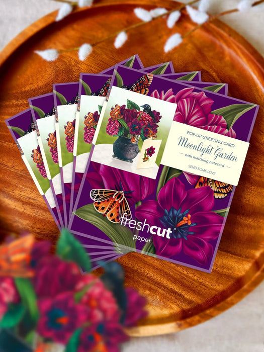 Mini Moonlight Gardens Pop-Up Bouquet w/ Note Card