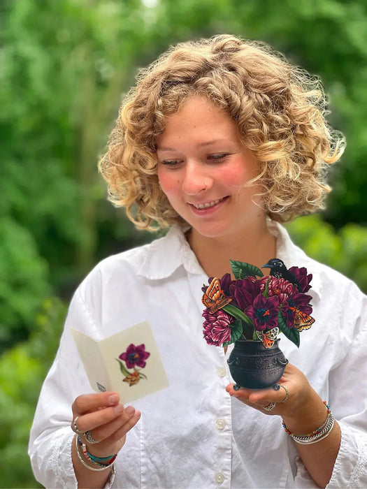 Mini Moonlight Gardens Pop-Up Bouquet w/ Note Card