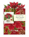 Mini Birch Poinsettia Pop-Up Bouquet w/ Note Card