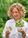 Mini Ivory & Sage Pop-Up Bouquet w/ Note Card