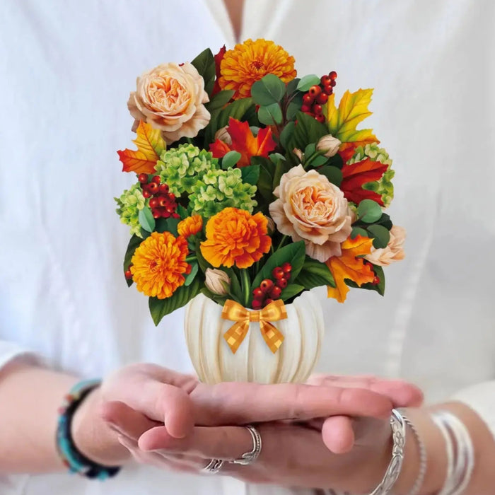 Mini Pumpkin Spice Pop-Up Bouquet w/ Note Card