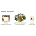 Mini Winter Magnolia Pop-Up Bouquet w/ Note Card