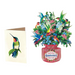 Mini Hummingbird Oasis Pop-Up Bouquet w/ Note Card