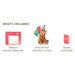Mini Birthday Kitten Pop-Up w/ Note Card