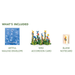 Mini Birdhouse Garden Accordion Scene w/ Note Card