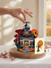 Mini Haunted House Pop-Up Scene w/ Note Card