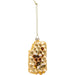 Sparkly Honeycomb Glass Ornament