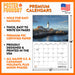 America 250th Anniversary 2026 Wall Calendar