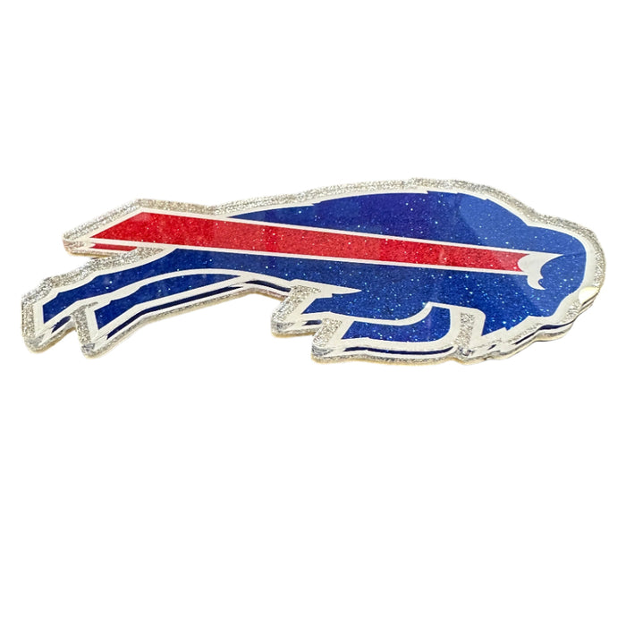 Buffalo Bills Glitter Acrylic Auto Emblem