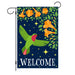 Welcome Hummingbird Garden Flag
