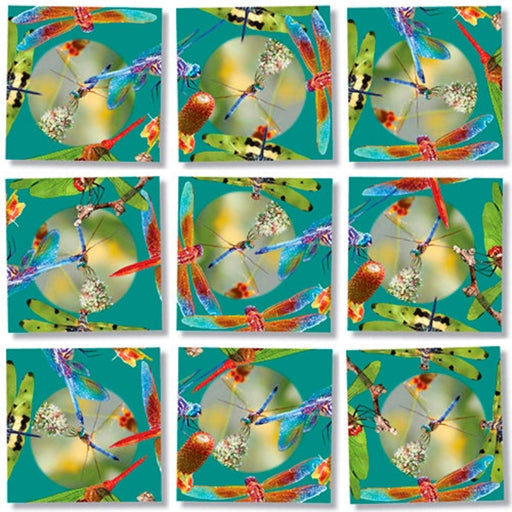 Dragonflies Scramble Squares Puzzle