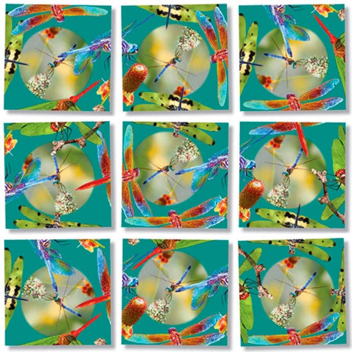 Dragonflies Scramble Squares Puzzle
