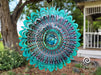 Crystal Cosmic Mandala Large Metal Wind Spinner