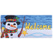 Snowman Star and Flurries Mini Switch Doormat Insert