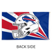 3x5' Buffalo Bills Burst Helmet Polyester Flag