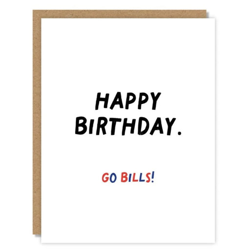 Happy Birthday, Go Bills! Greeting Card