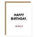 Happy Birthday, Go Bills! Greeting Card