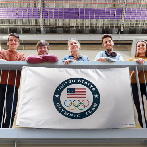 3x5' Team USA Olympics Round Logo Polyester Flag