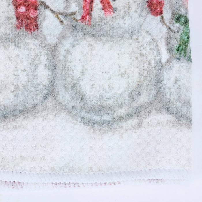 Snowman Family Kitchen Towel