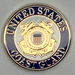 US Coast Guard Logo 1 Inch Lapel Pin 2025 