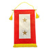 Two Gold Service Stars Banner - Made in the USA