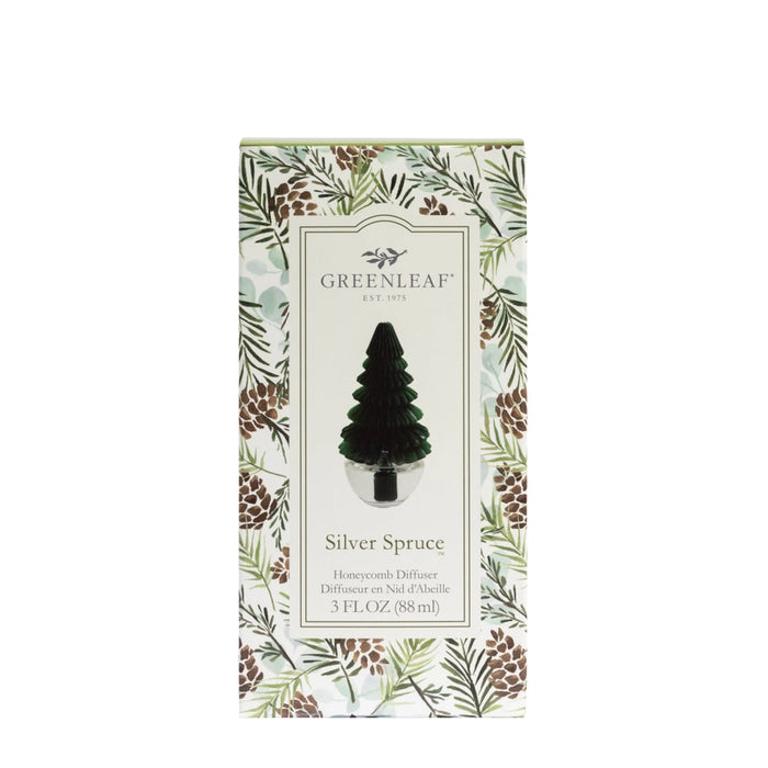Silver Spruce Scented Honeycomb Tree Diffuser