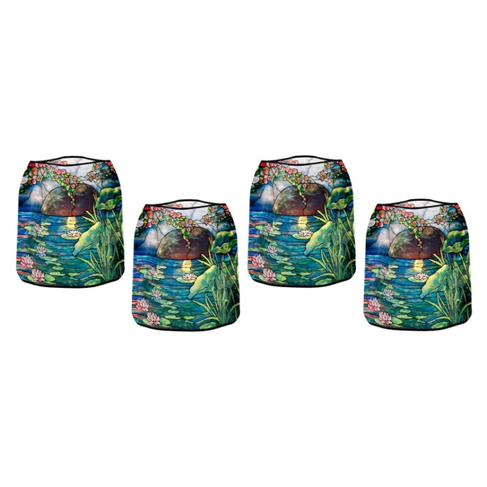 Mellon House Waterlilies Expandable Luminary Lanterns