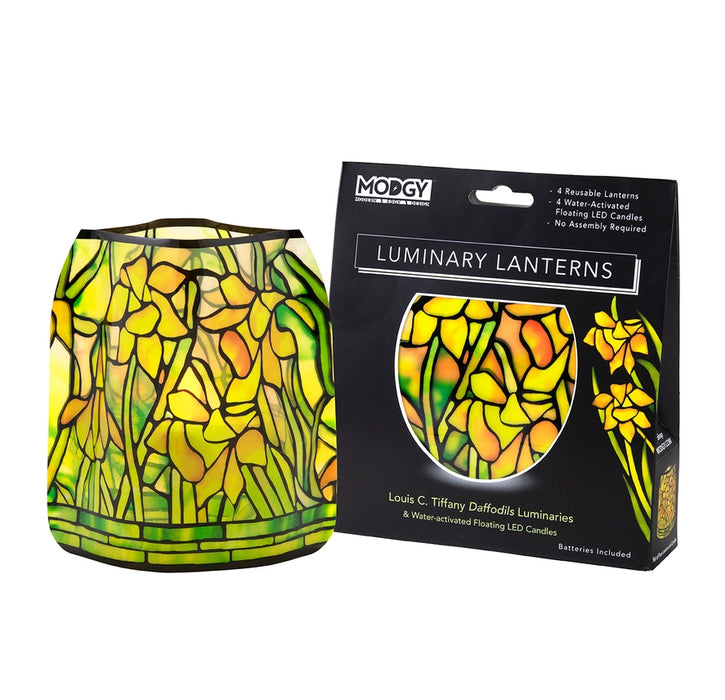 Daffodils Expandable Luminary Lanterns