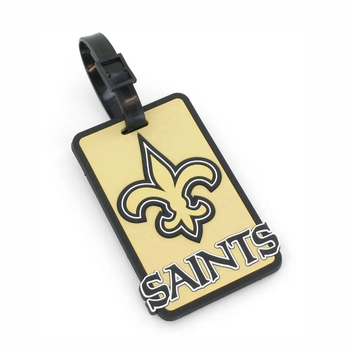 New Orleans Saints Soft Luggage Tag