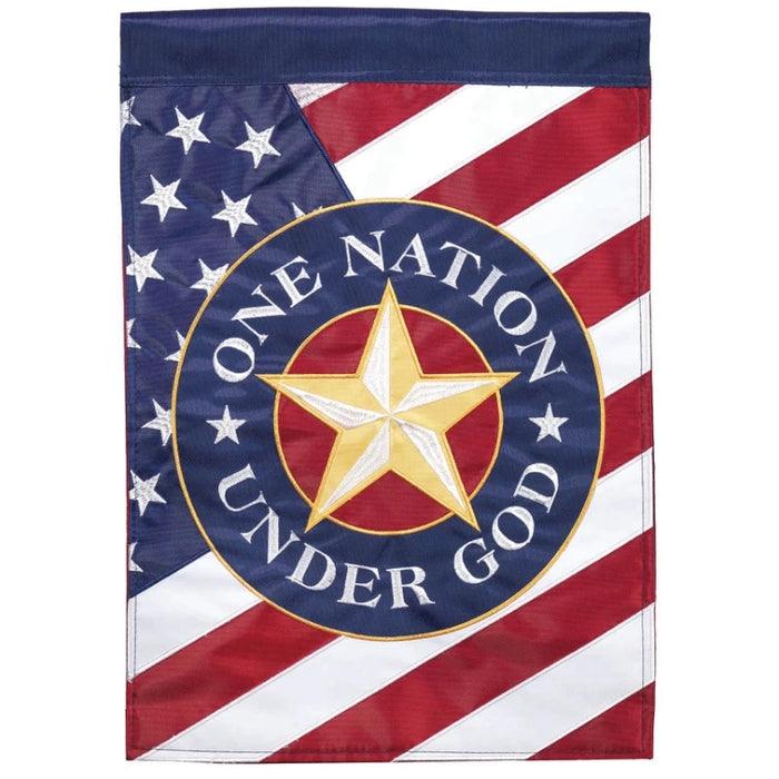 One Nation Under God Garden Flag