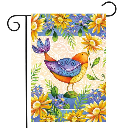 Spring Gift Bird Garden Flag