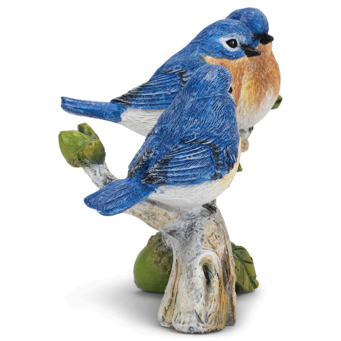Bluebird Trio Resin Tabletop Figurine