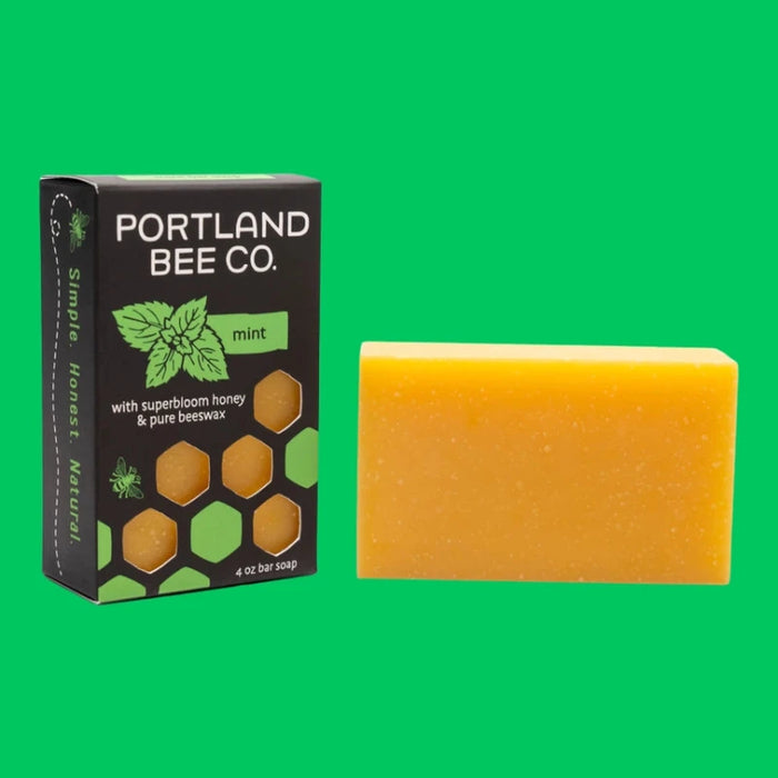 Oregon Mint Beeswax Bar Soap