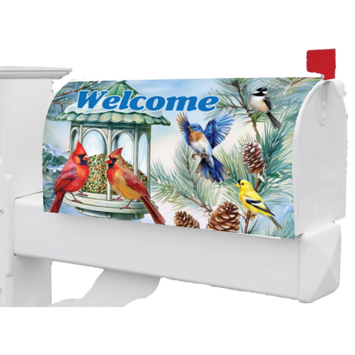 Winter Feeder Mailbox Cover