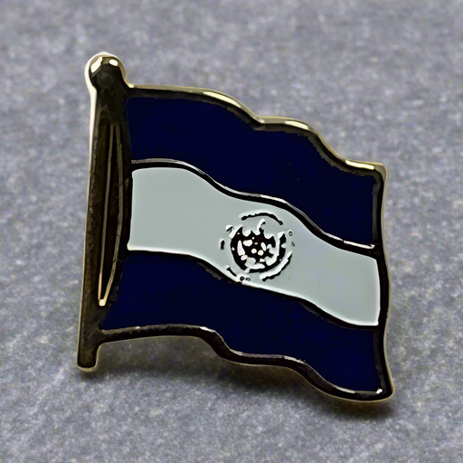 El Salvador Flag Lapel Pin 2025