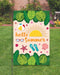 Hello Summer Beach Garden Flag