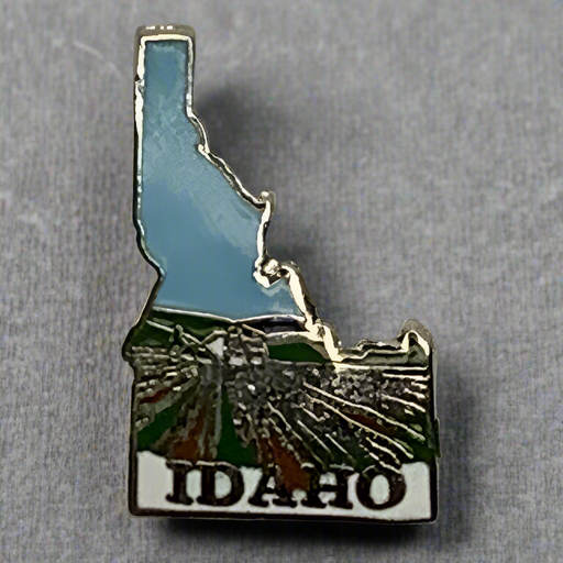 Idaho Map Lapel Pin 2025