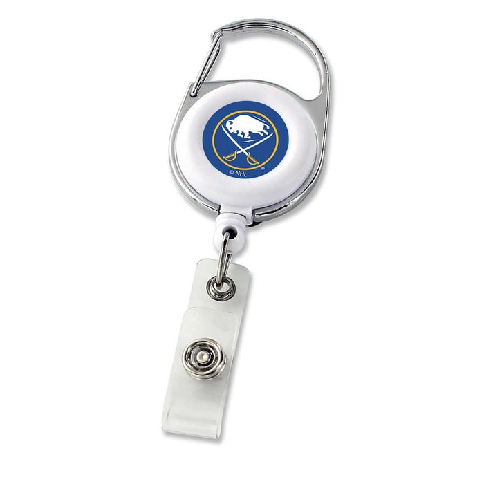 Buffalo Sabres Deluxe Clip Badge Reel