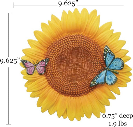 Sunflower Shape Stepping Stone/Wall Decor