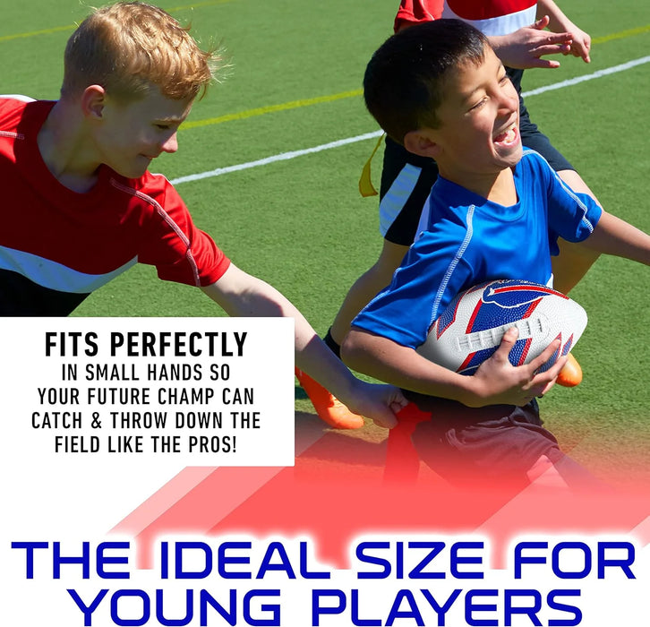 8.5" Buffalo Bills Rubber Youth Football