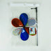 12" Patriot Sparkle Flower Spinner