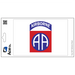 US Army 82nd Airborne Division Decal - Made in USA