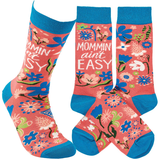 Mommin' Ain't Easy Crew Socks
