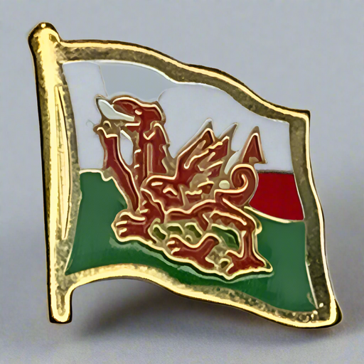 Wales Flag Lapel Pin 2025
