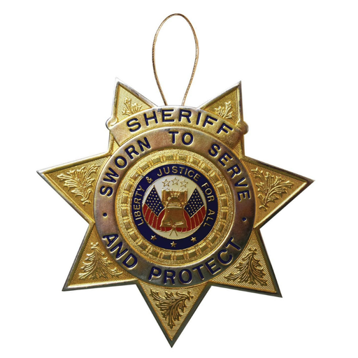 Sheriff Heroes Series Ornament