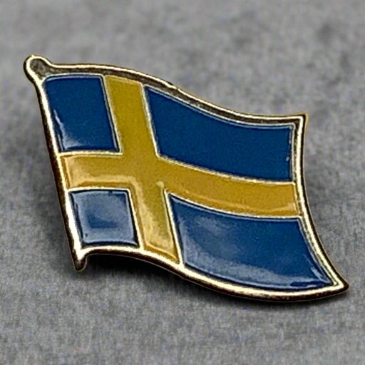 Sweden Flag Lapel Pin 2025
