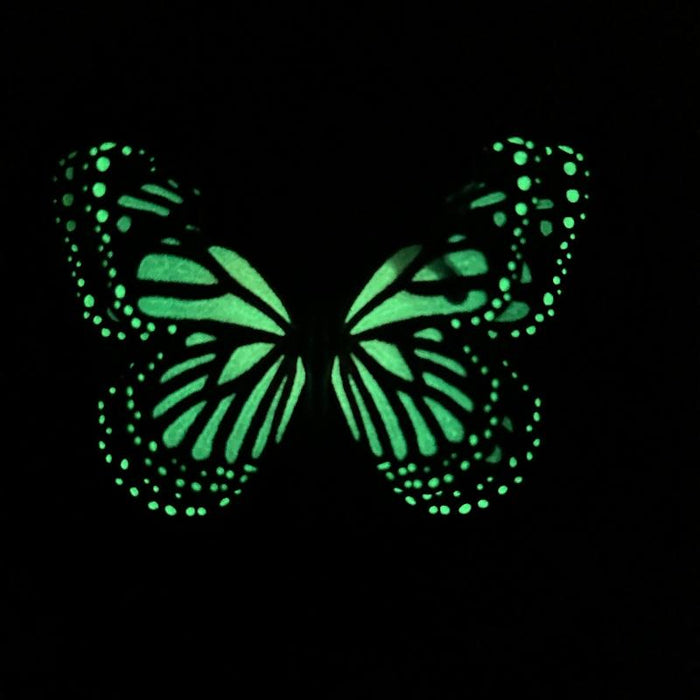 Purple Monarch Glow in the Dark Paper Butterfly Magnet