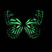 Purple Monarch Glow in the Dark Paper Butterfly Magnet