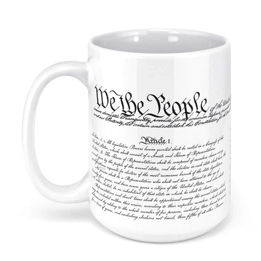 15 oz. US Constitution Ceramic Coffee Mug