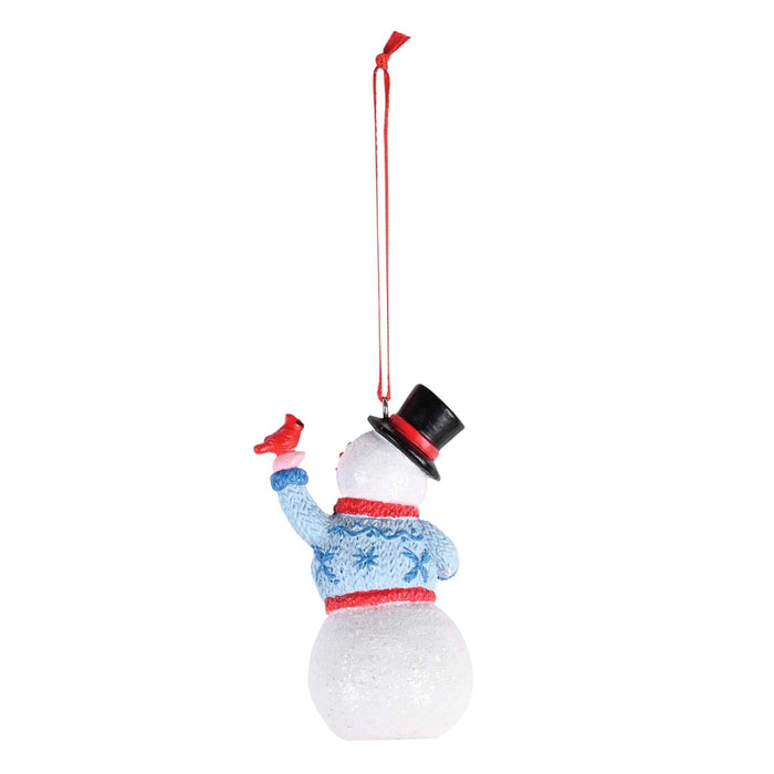 Snowman in Sweater Hanging Ornament